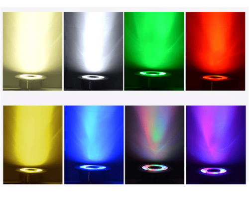 Светильник садовый, черный, G8512 LED RGB