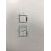 Садовый светильник, настенный, "Тулон", черный, G3101
